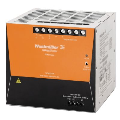 WEIDMULLER PRO MAX3 960W 24V 40A Zasilanie, 960 W, 40 A @ 60 °C 1478200000 /1szt./ (1478200000)